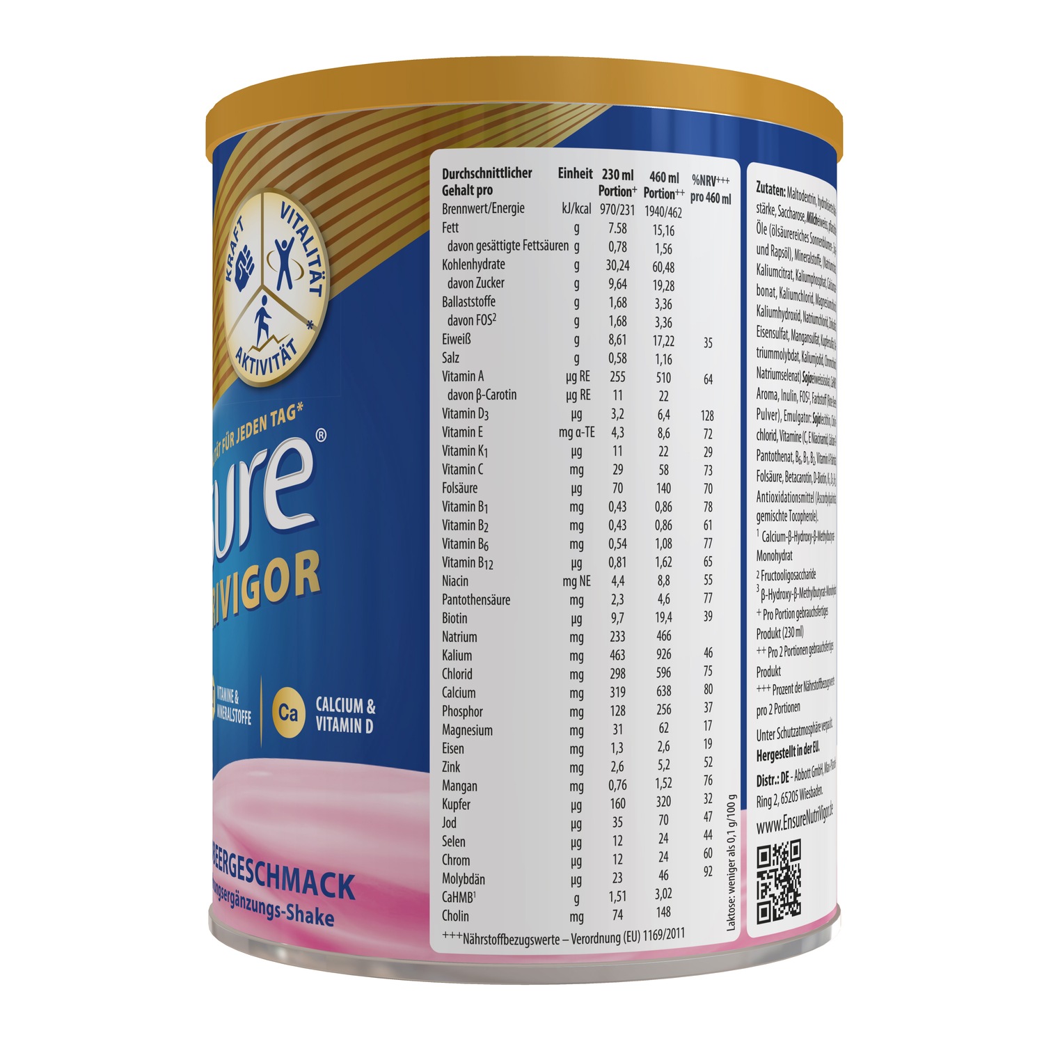 Abbott NutriVigor Erdbeere Pulver