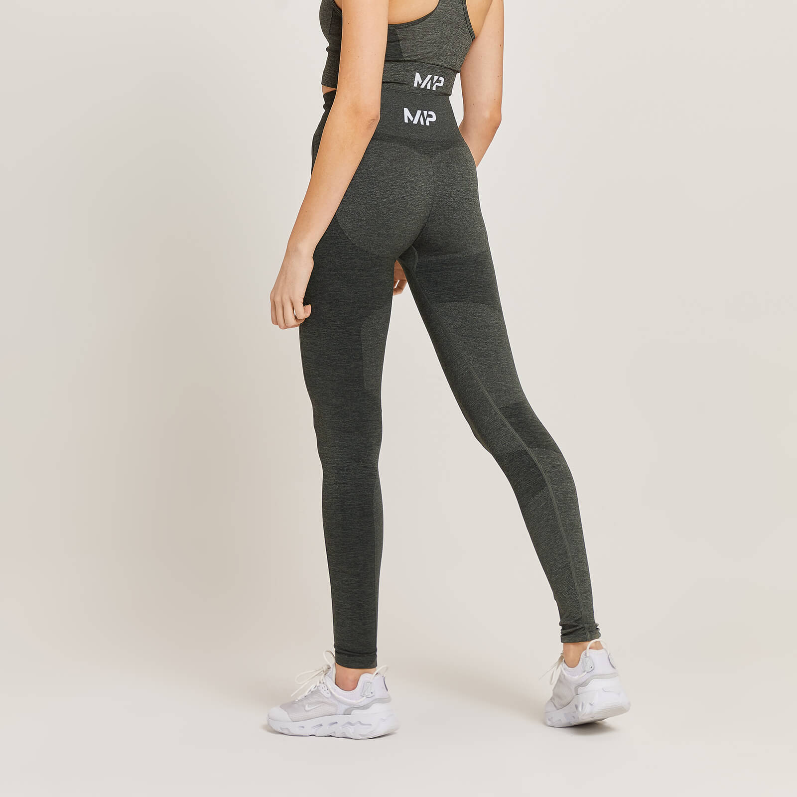 Legging taille haute MP Curve pour femmes – Carbone chiné