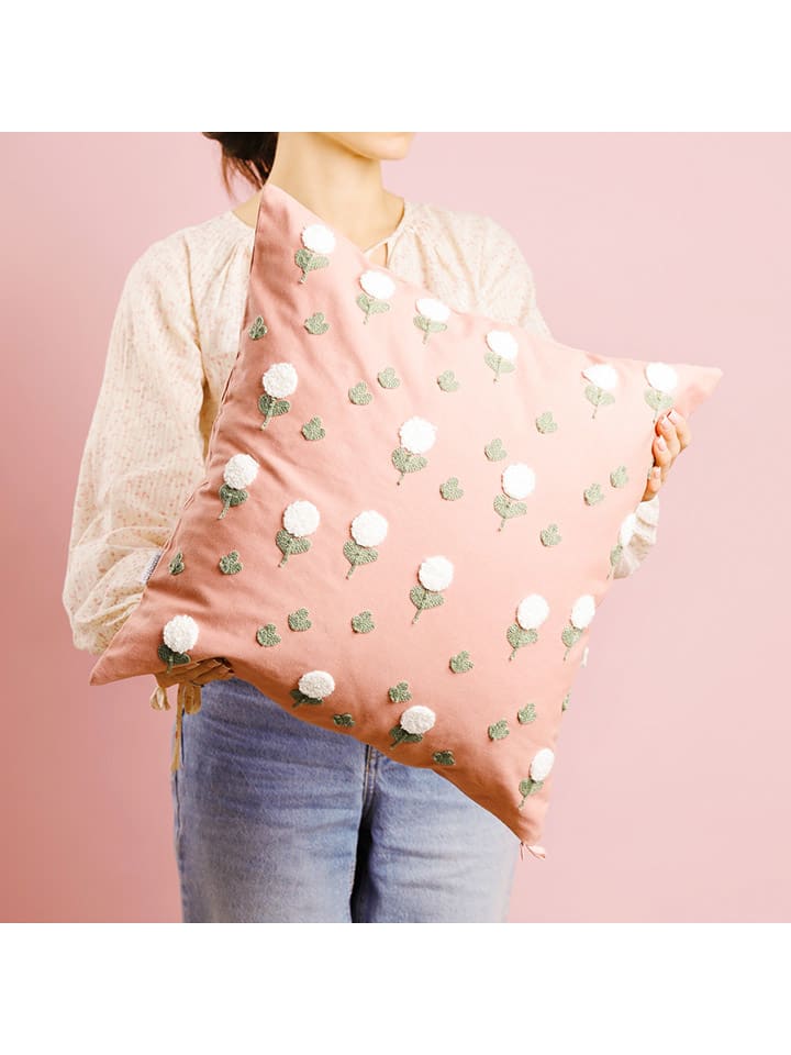 Homla Kissenhülle ''Wigal'' in Rosa - (L)45 x (B)45 cm günstig kaufen onesize