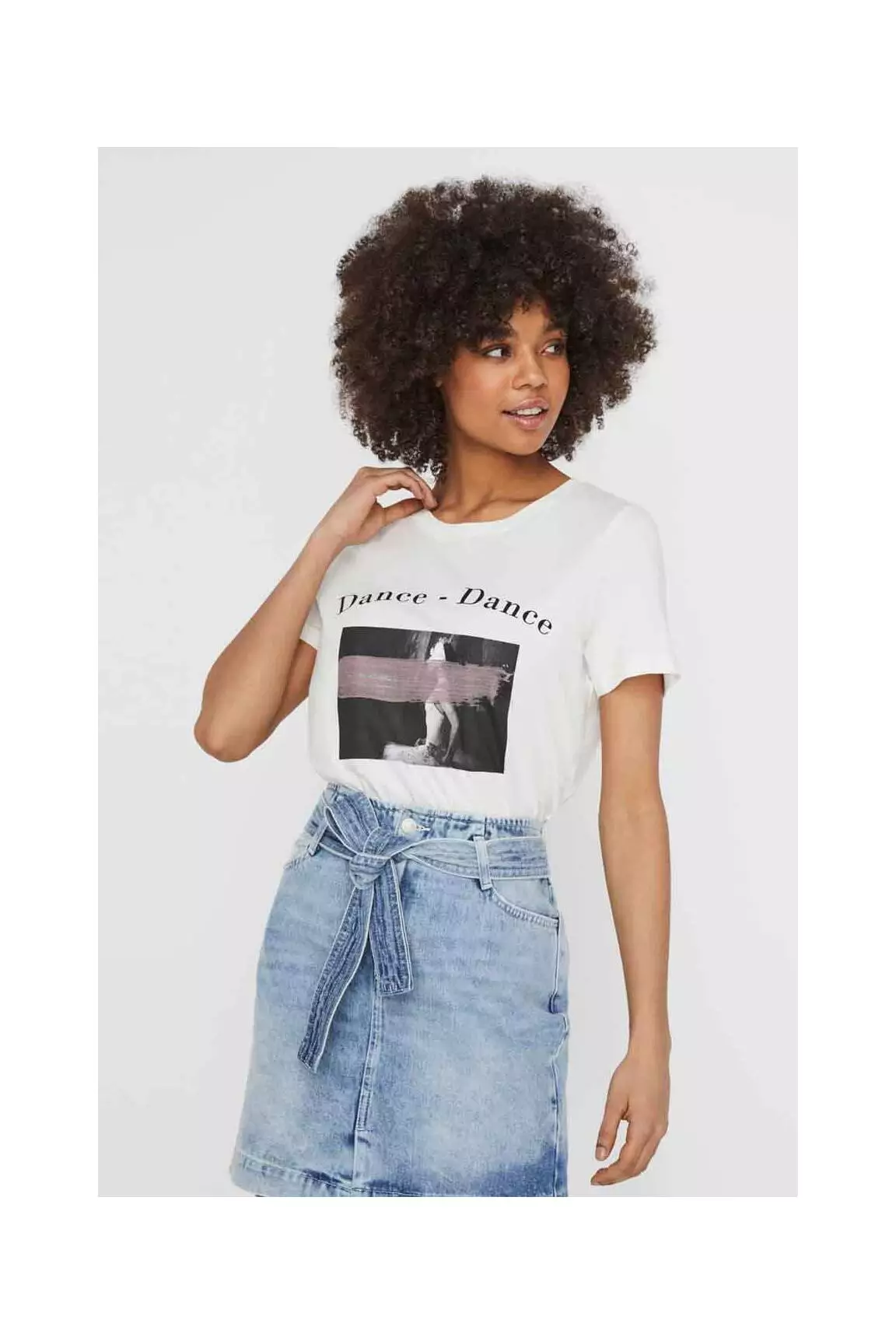 Vero Moda Tshirts Femme couleur blanc