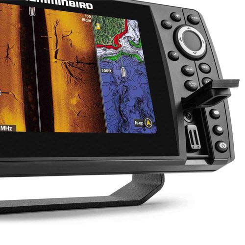 Humminbird Helix 7 G4N Chirp + Mega SI Fishfinder, TA and Temperature Transducer
