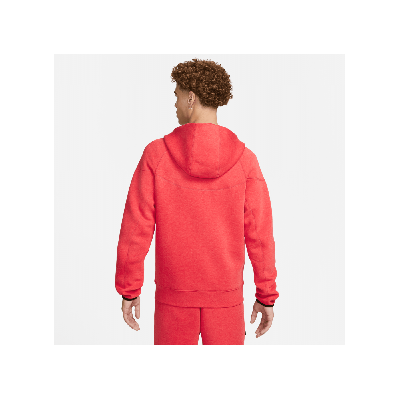 Nike Tech Windrunner Jacke Rot Schwarz F672