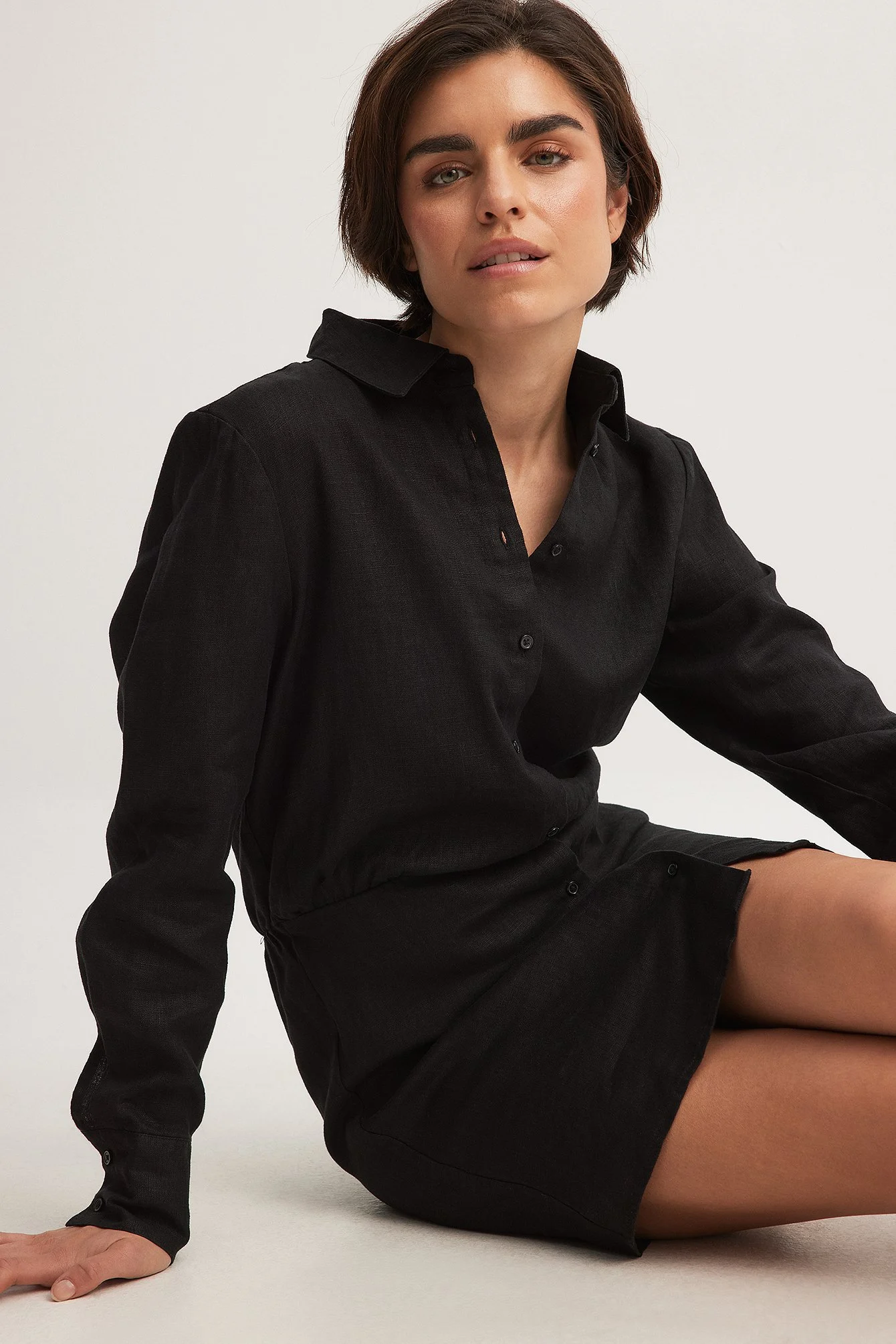 Hemdkleid aus Leinen