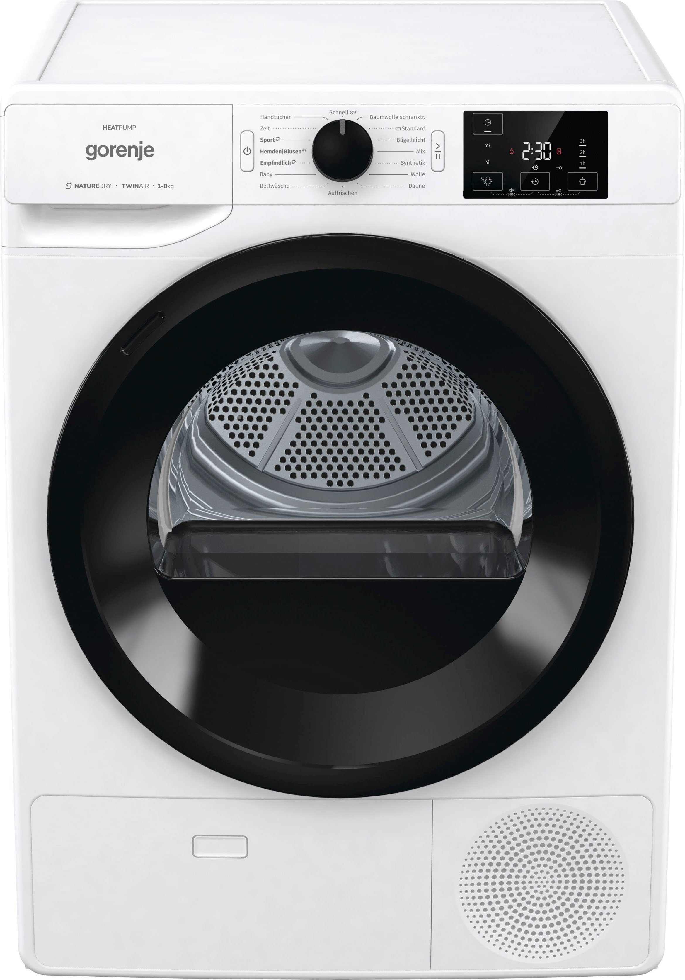 GORENJE Wärmepumpentrockner DNE 83/GN, 8 kg