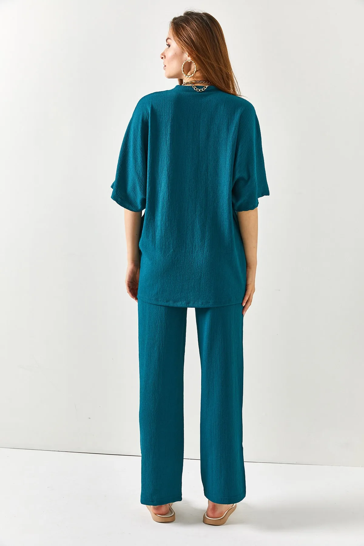 Olalook  Zweiteiler - Blau - Oversized