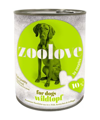 zoolove gemischtes Probierpaket Hundenassfutter