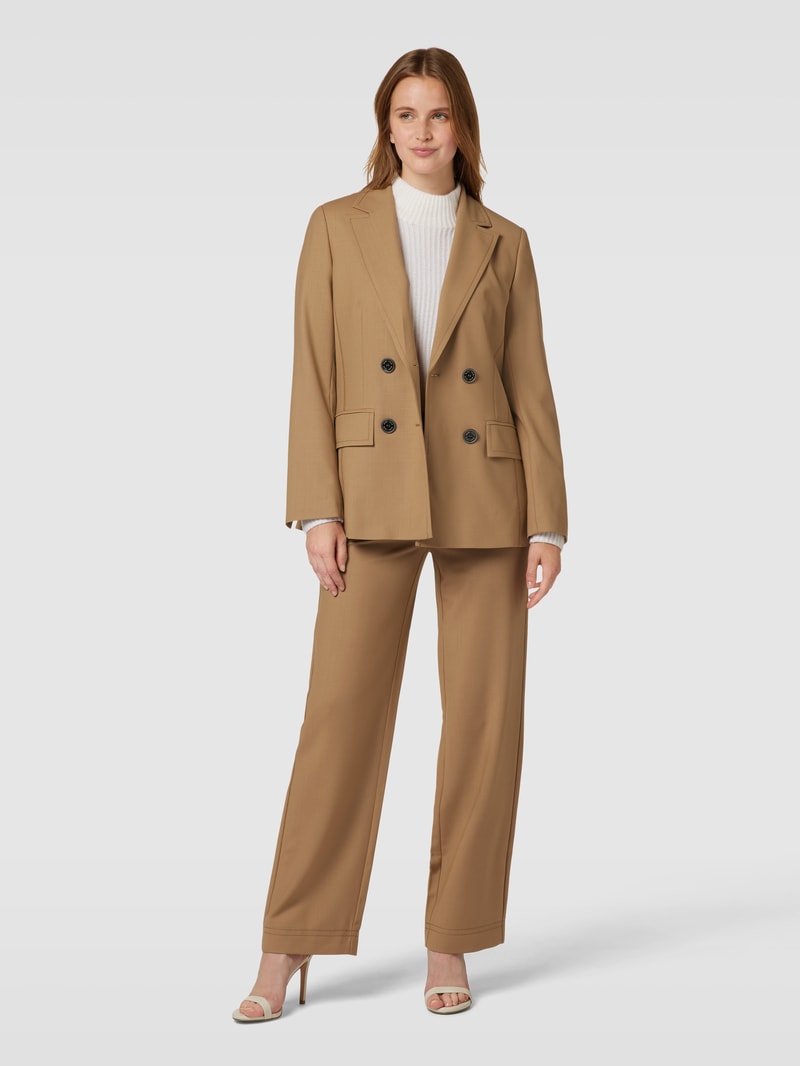 Blazer mit Reverskragen in camel