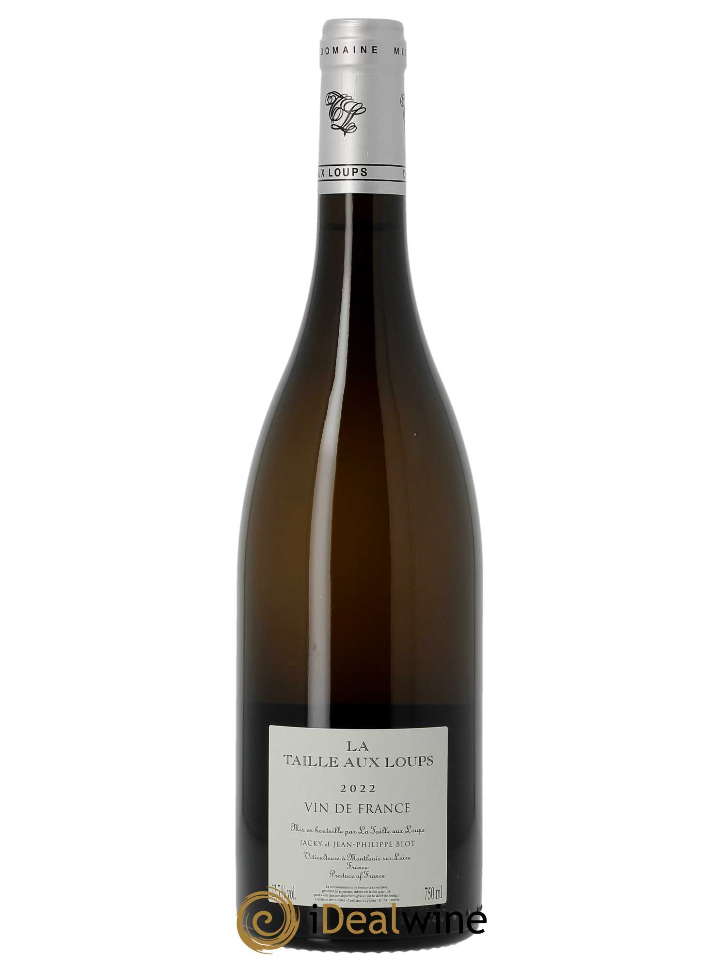 Vin de France Venise La Taille aux Loups - Jacky Blot  2022 - Lot de 1 Bouteille