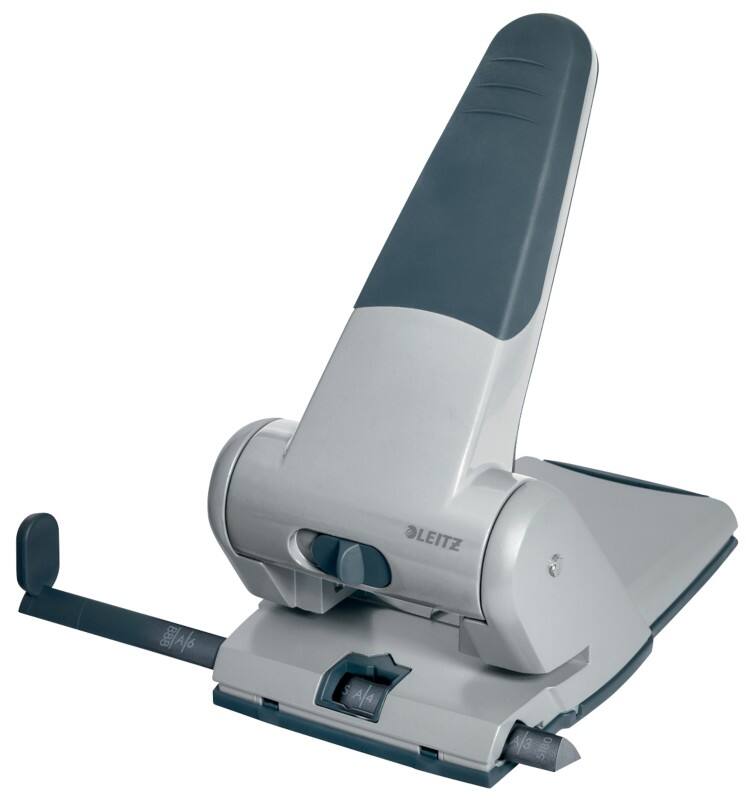 Leitz 5180 2 Löcher Locher Metall 65 Blatt 5180 Silber