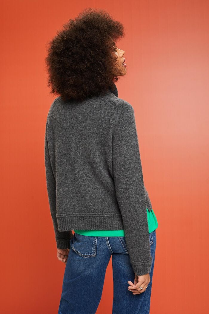 Kaschmirpullover mit Turtleneck