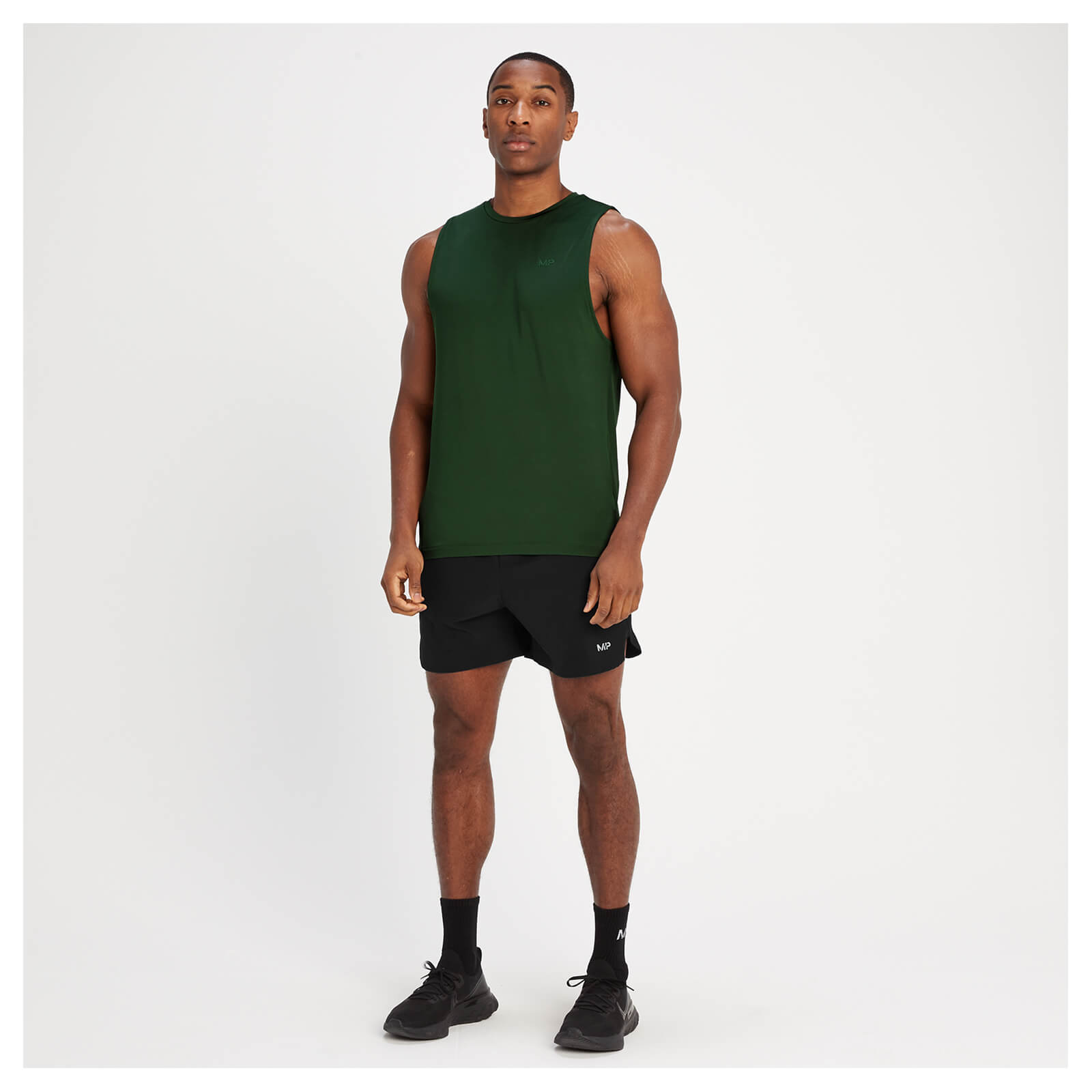 Short avec entrejambe de 13 cm MP Velocity pour hommes – Noir