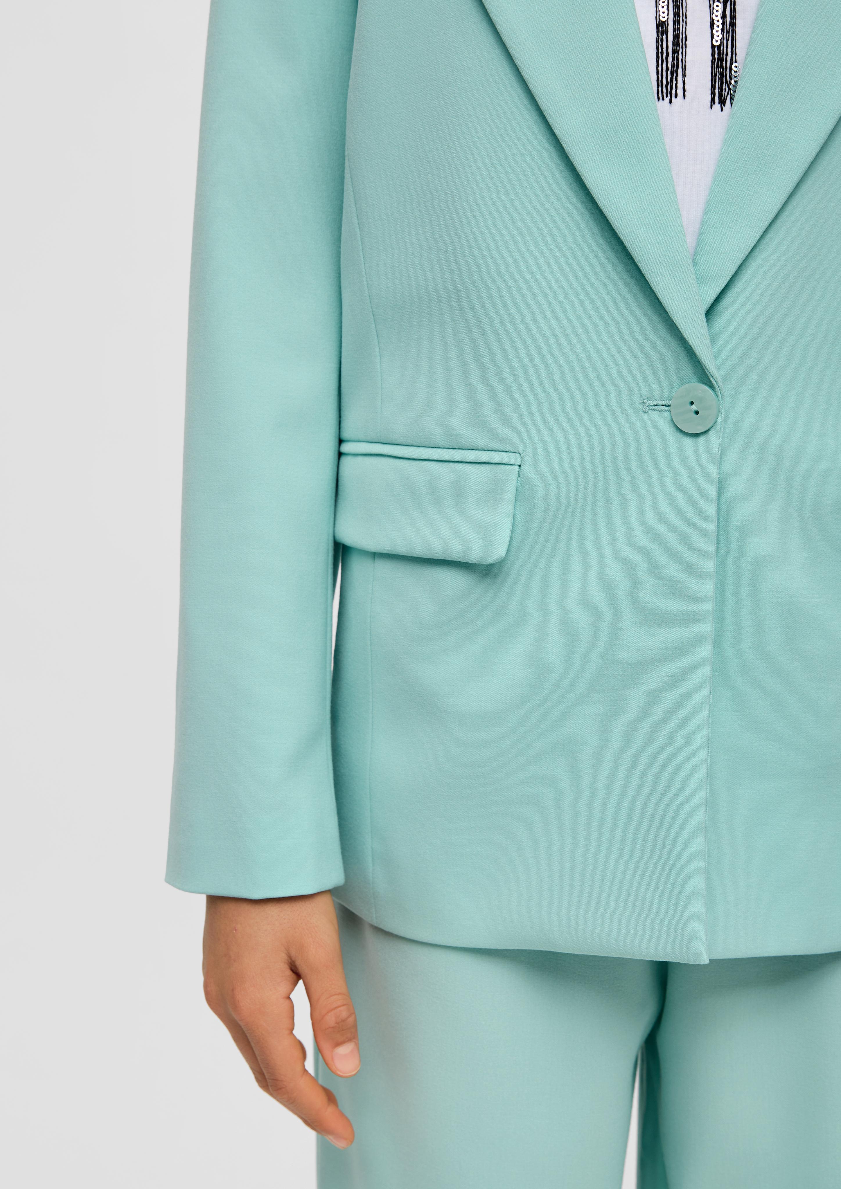 Twill-Blazer aus Viskosemix  2145576-6068