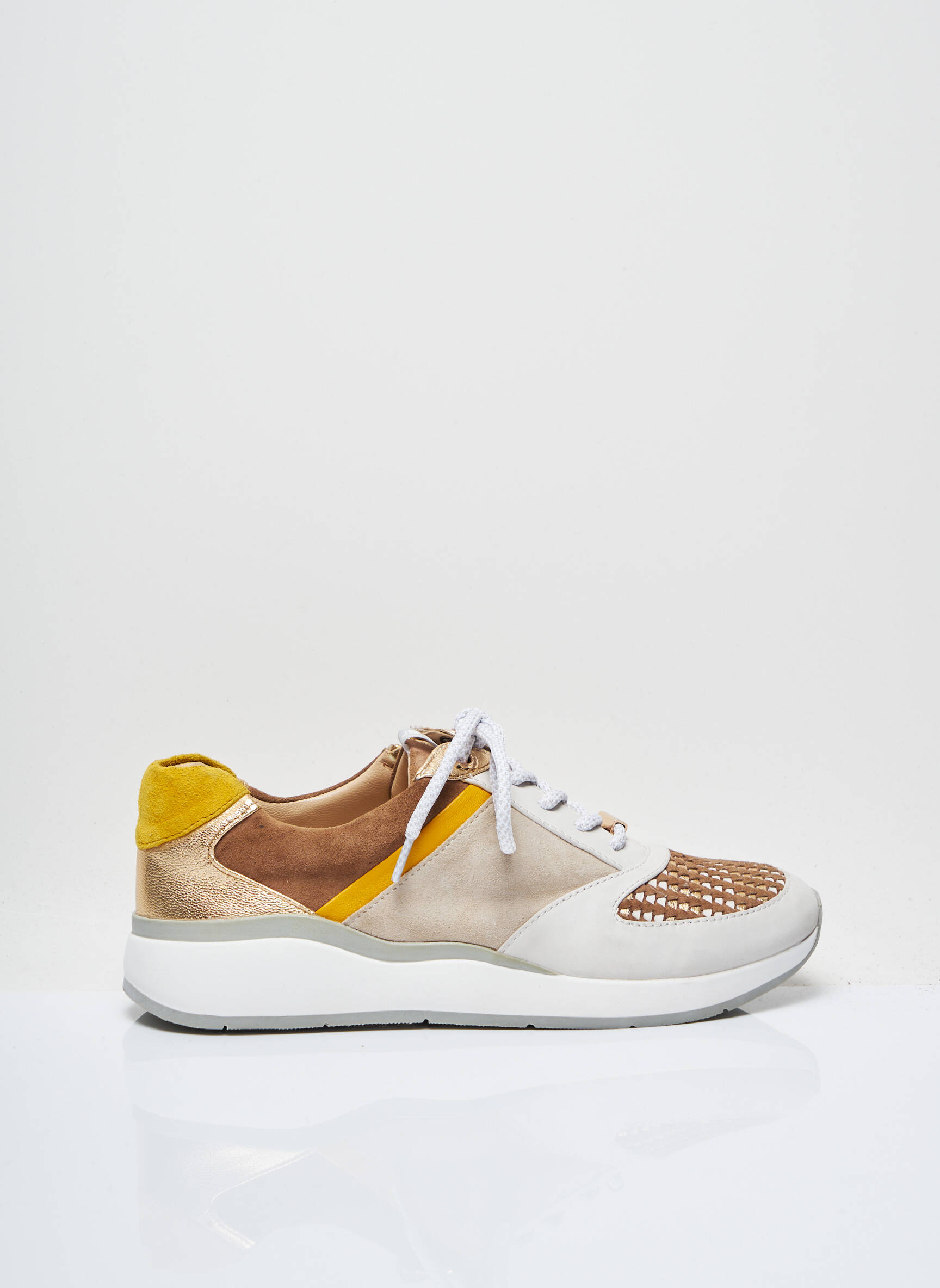 Jb Martin Baskets Femme couleur jaune