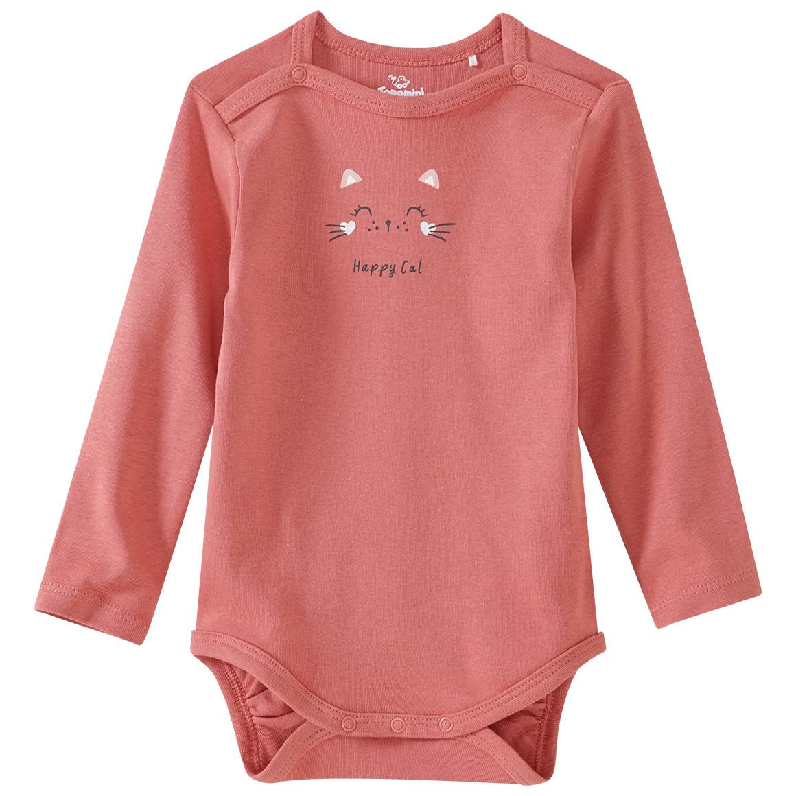 Baby Langarmbody mit kleinem Print