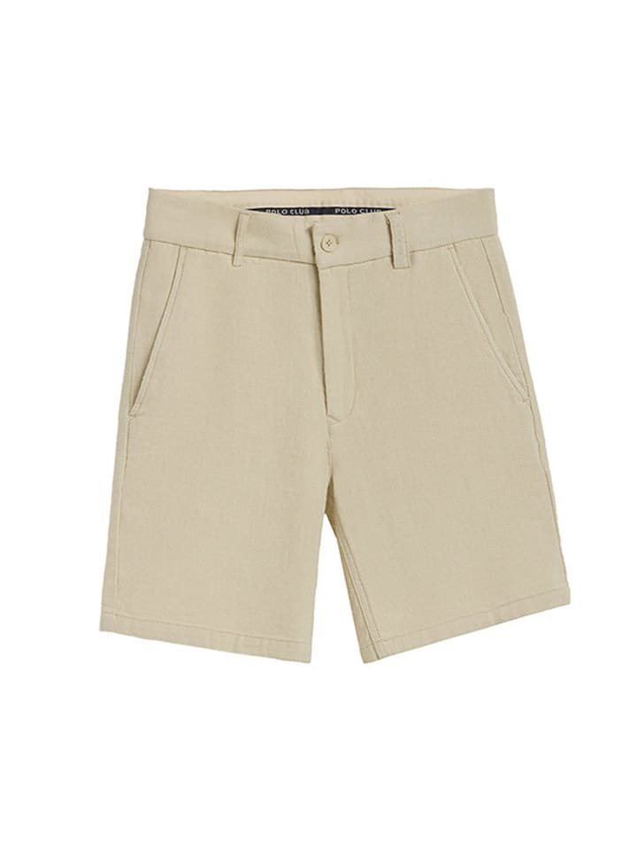 Polo Club Shorts in Beige günstig kaufen