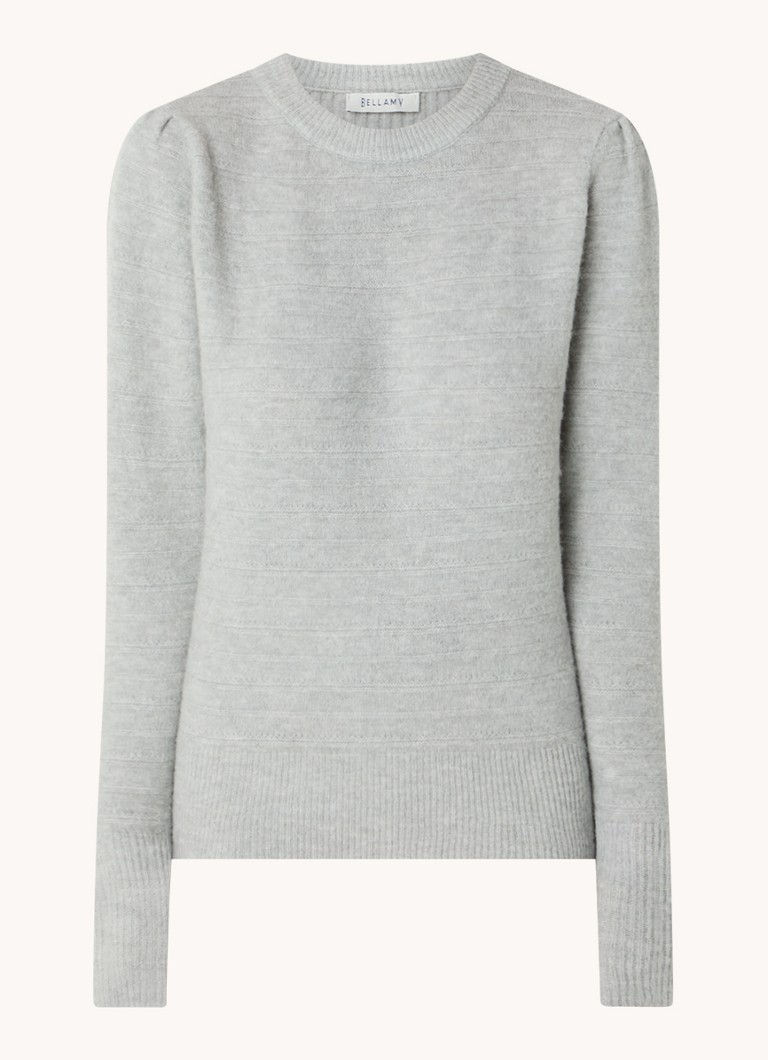 Gruby sweter Bellamy Willy z mieszanki wełny alpaki