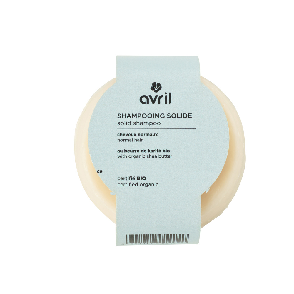 Avril Shampooing solide Cheveux normaux 85g Shampooing