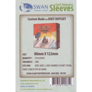 Swan Panasia Kartenhüllen 80mm x 122mm dünn (170)