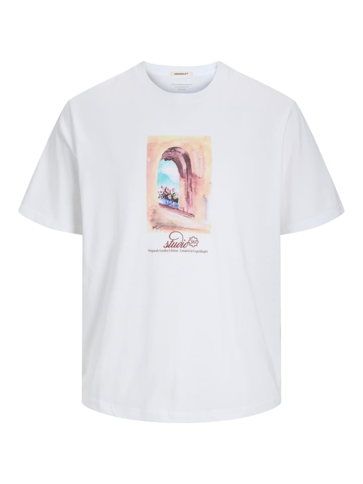 JACK & JONES PLUS T-shirt in Bright White günstig kaufen