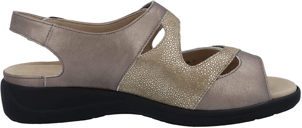 SOLIDUS Klassische Sandalen taupe Lia taupe