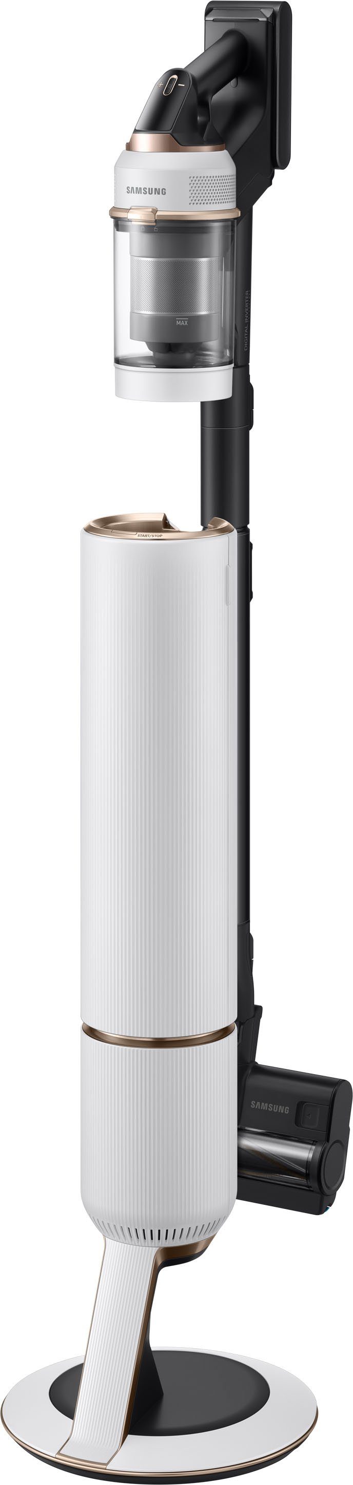 Samsung Akku-Bodenstaubsauger BESPOKE Jet complete VS20A95843W/WA, weiß, 580 W, beutellos