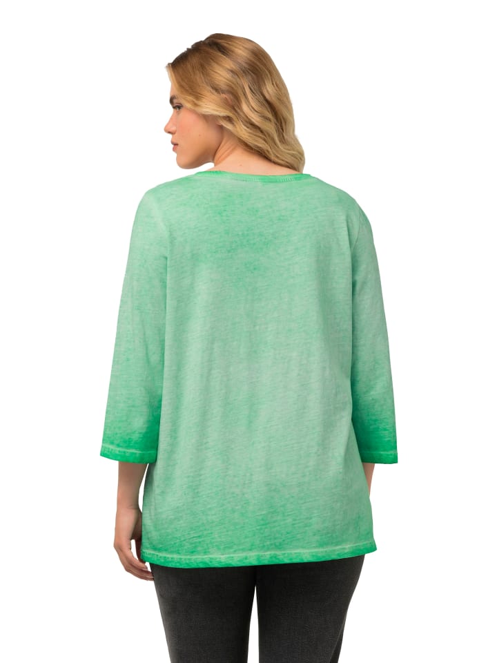 Ulla Popken Shirt in blaugrün günstig kaufen