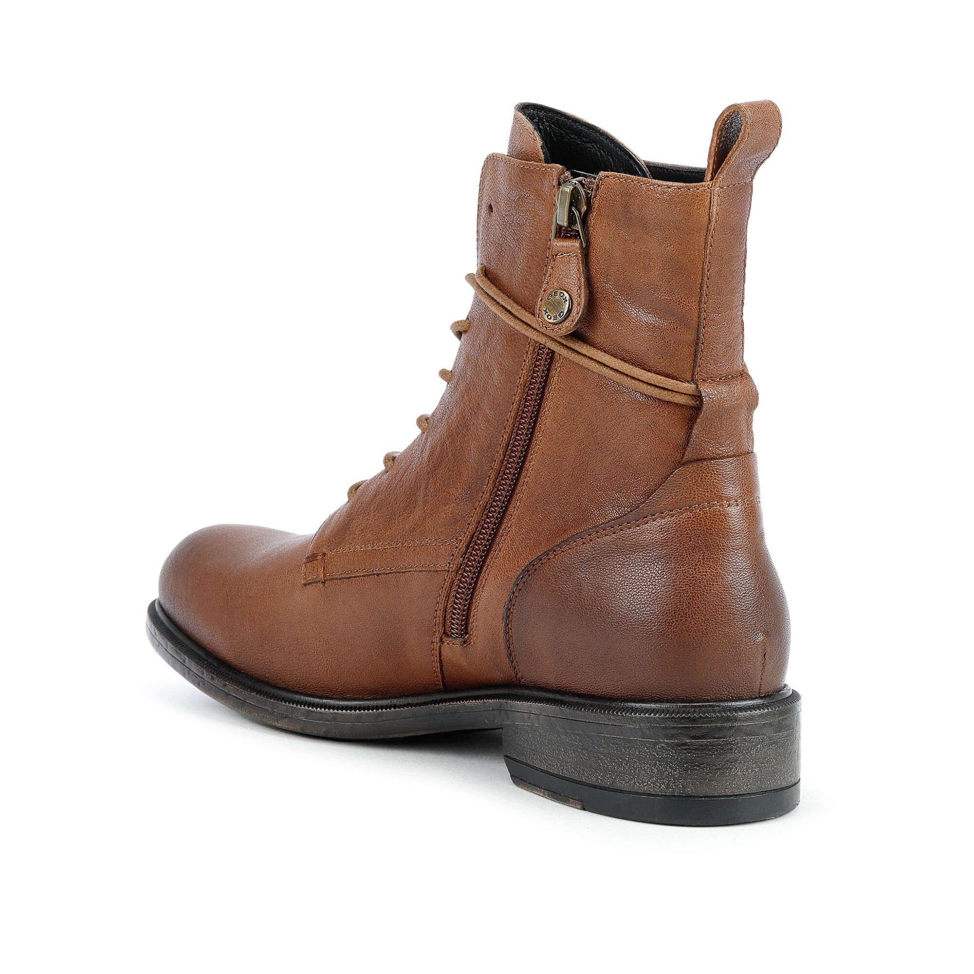Boots lacets Catria dessus cuir