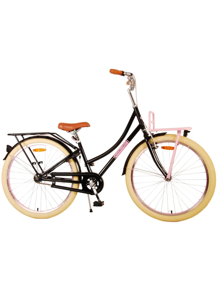Volare Kinderfahrrad Excellent Fahrrad für Mädchen 26 Zoll Kinderrad Schwarz 9 Jahre günstig kaufen onesize