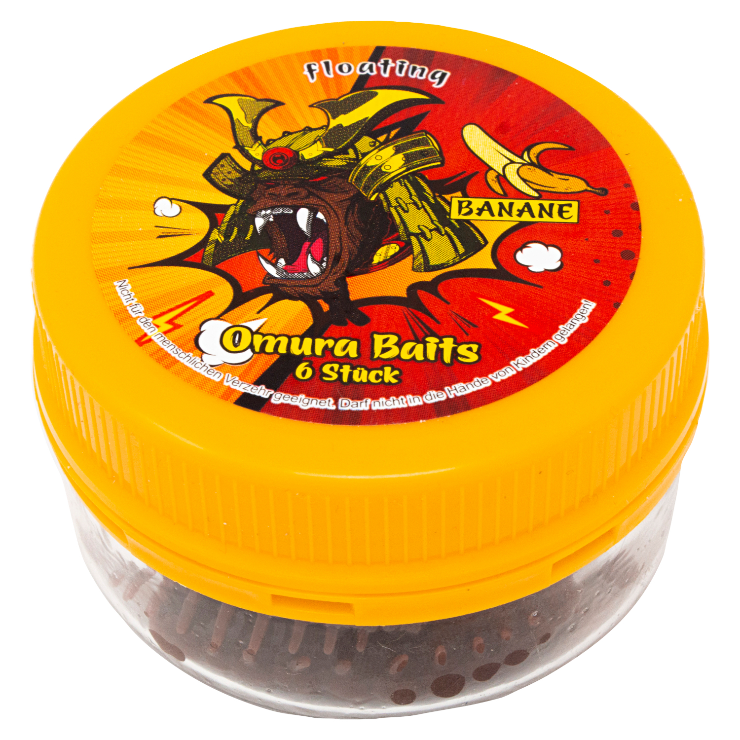 FTM Gummimaden Omura Baits Okto (dunkelbraun)