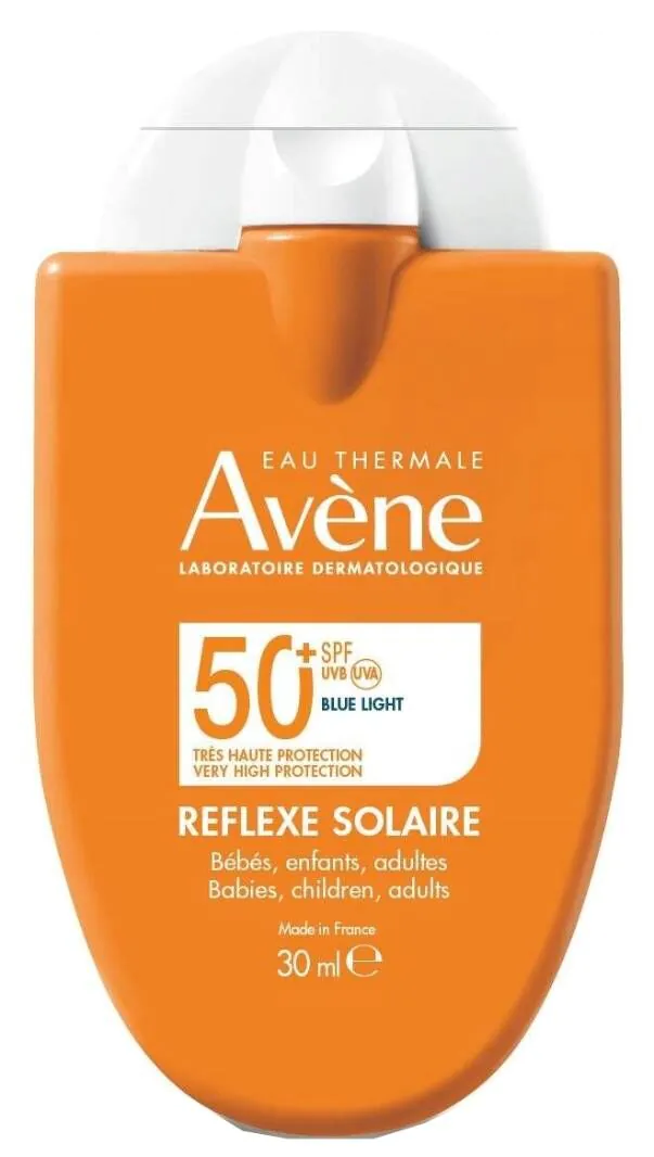 Αντηλιακό Avène Sun Very High Protection Reflex SPF50+ για όλη την οικογένεια