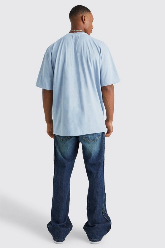 Oversize Homme T-Shirt mit Applikation