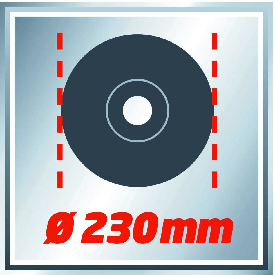 Einhell 4430870 TE-AG 230 kampinis šlifuoklis 230 mm 2350 vatų