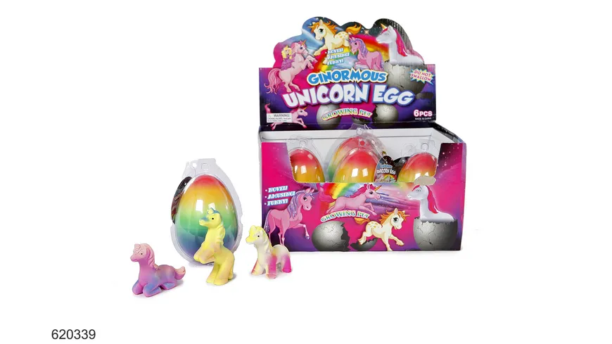 Van Manen - Einhorn aus dem Jumbo Ei XXL, sortiert