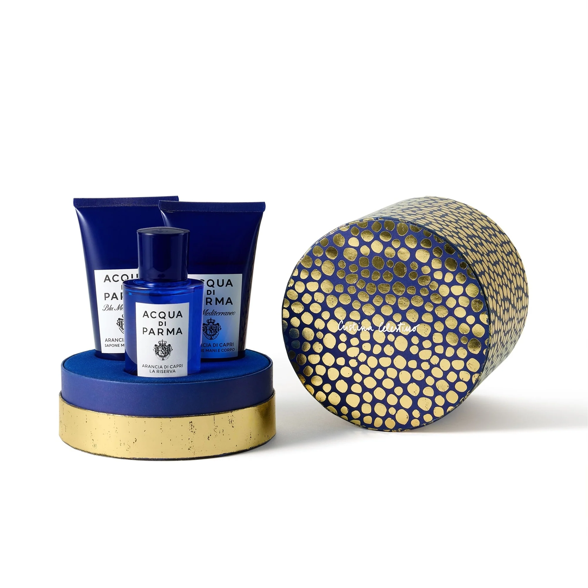 Blu Mediterraneo Arancia di Capri La Riserva Cofanetto Regalo - Cofanetto Profumo Donna, Cofanetto Profumo Uomo, Eau de Parfum Unisex, Eau de Parfum