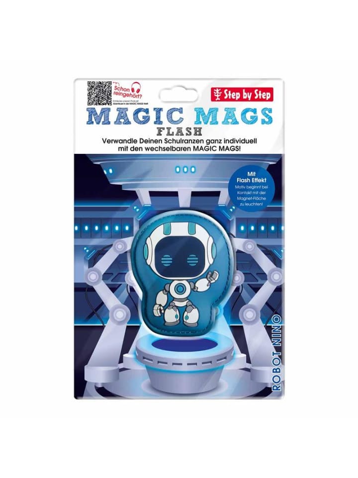 Step by Step Magic Mags Flash Robot Nino in blau günstig kaufen onesize