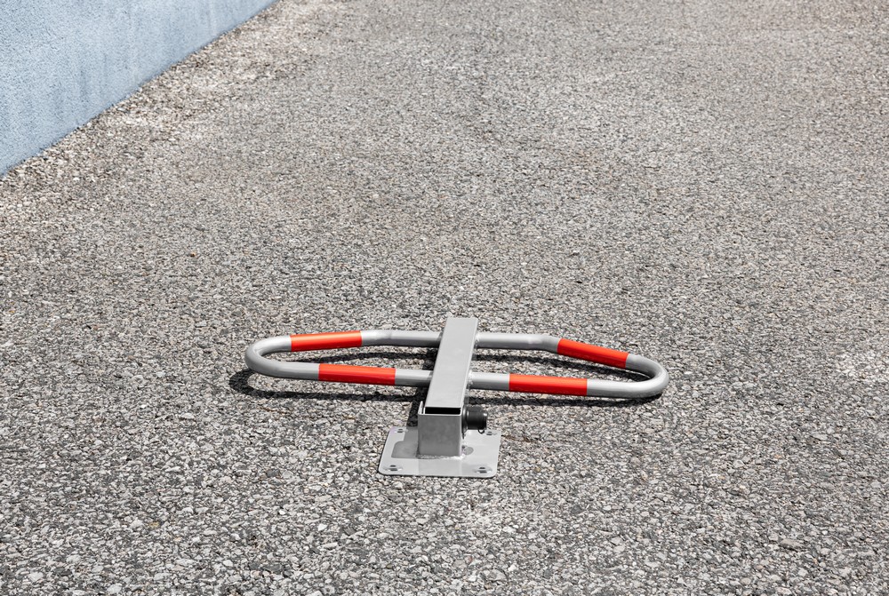 Tech Craft Parkplatzbügel Parkplatzsperre klappbar