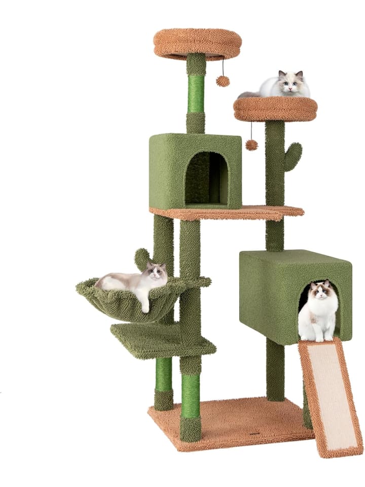 COSTWAY Kratzbaum Kaktus 160cm in Grün günstig kaufen onesize