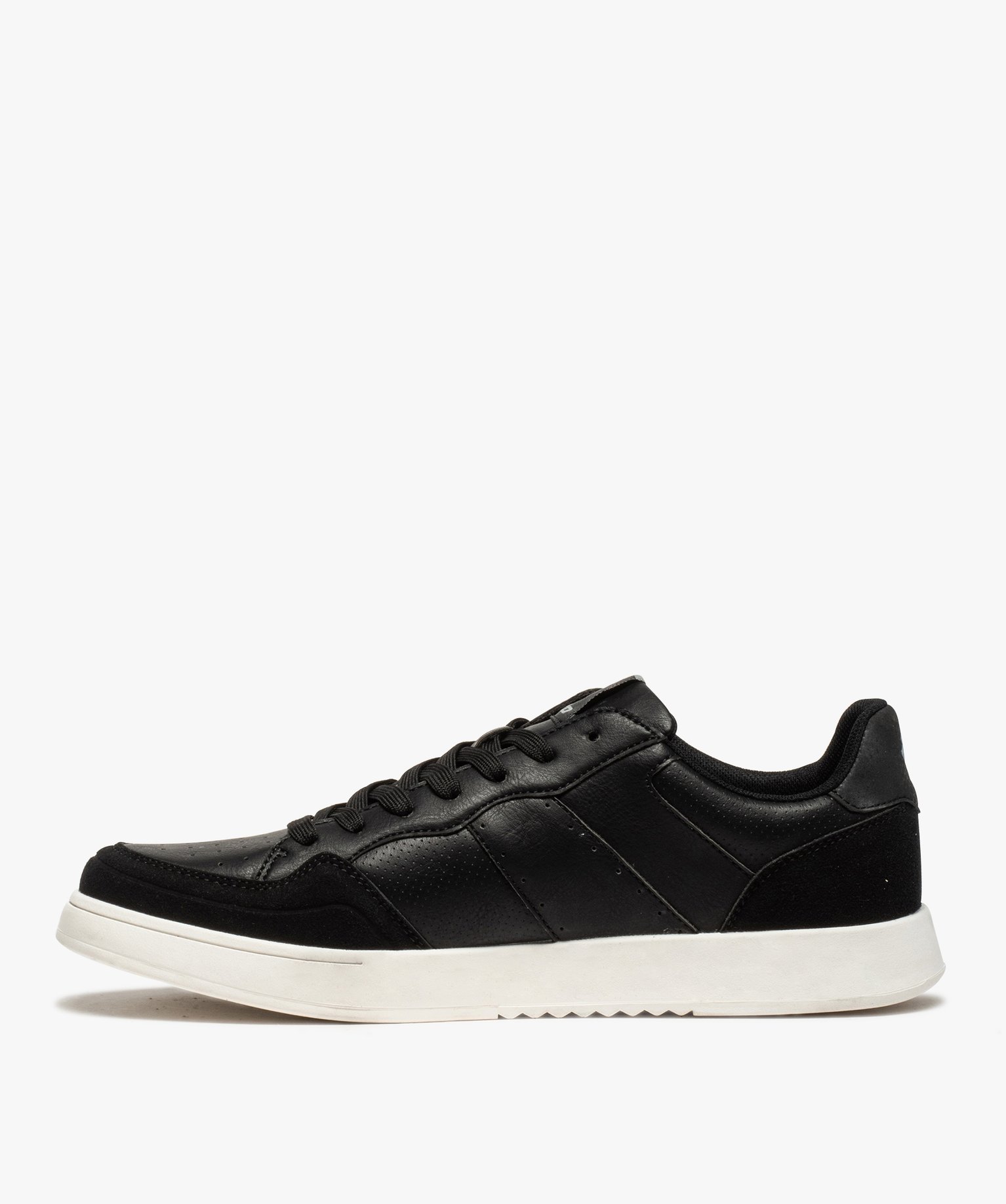 Baskets homme unies style skateshoes - Lotto noir | GEMO