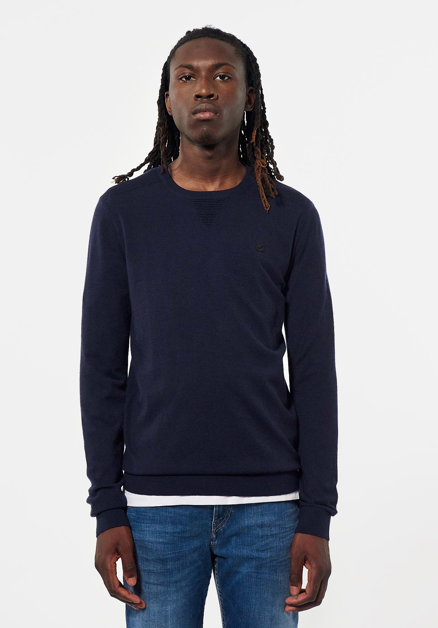 AERO   Pull bleu Homme