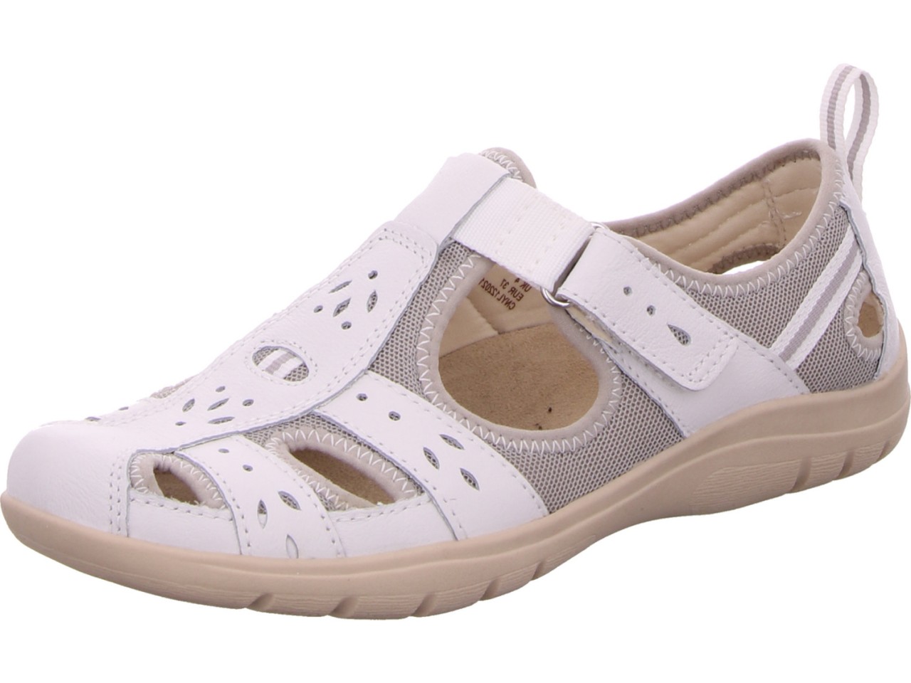 DIVERSE Sportliche Slipper weiss CLEVELAND
