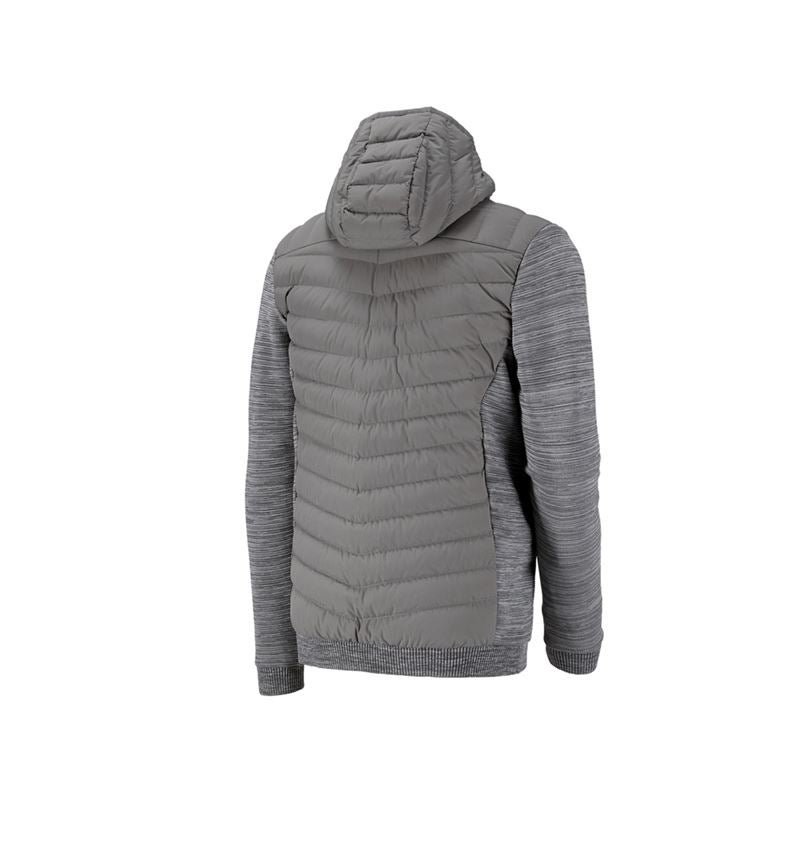 Hybrid Kapuzenstrickjacke e.s.motion ten
