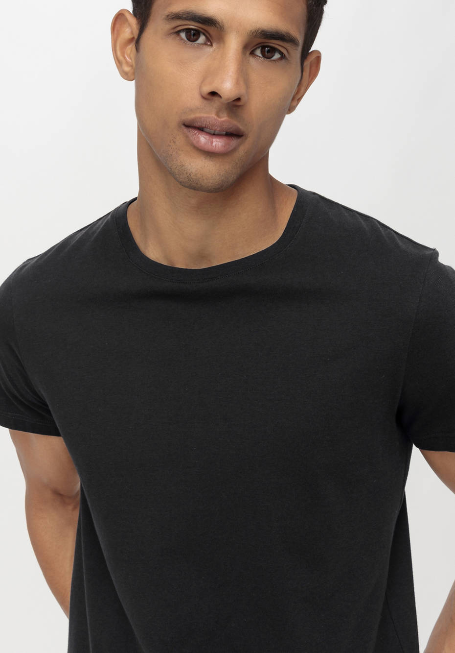 Basic T-Shirt Regular aus reiner Bio-Baumwolle im 2er-Pack