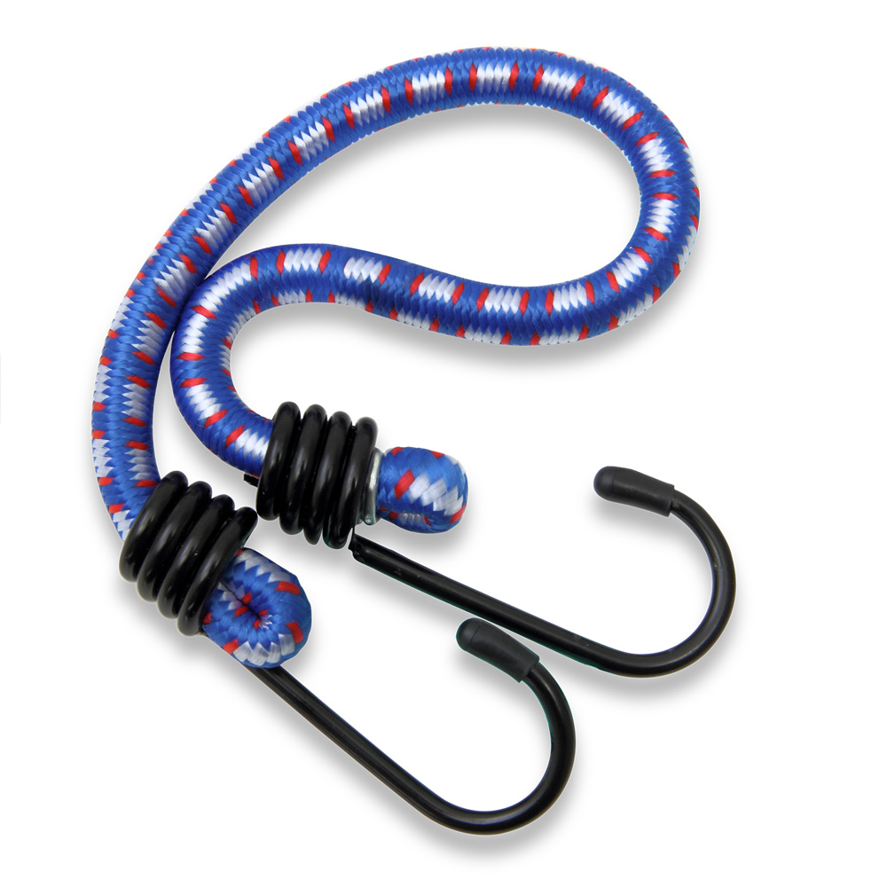 DEUBA Spanngummi Expander 10er Set 30,5cm x 0,8cm blau / weiß / rot