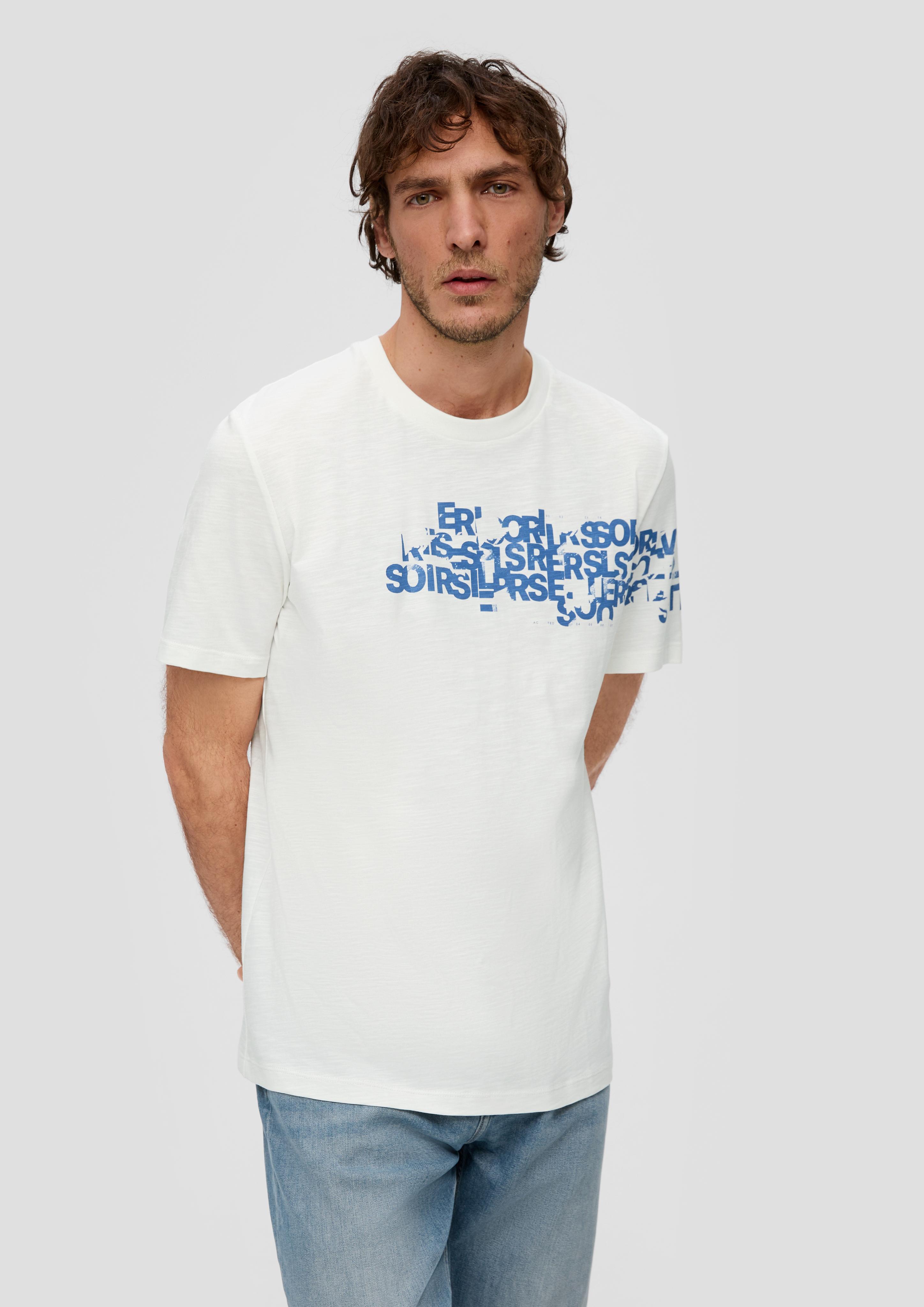 T-Shirt mit Rundhalsausschnitt  2143918-01D2