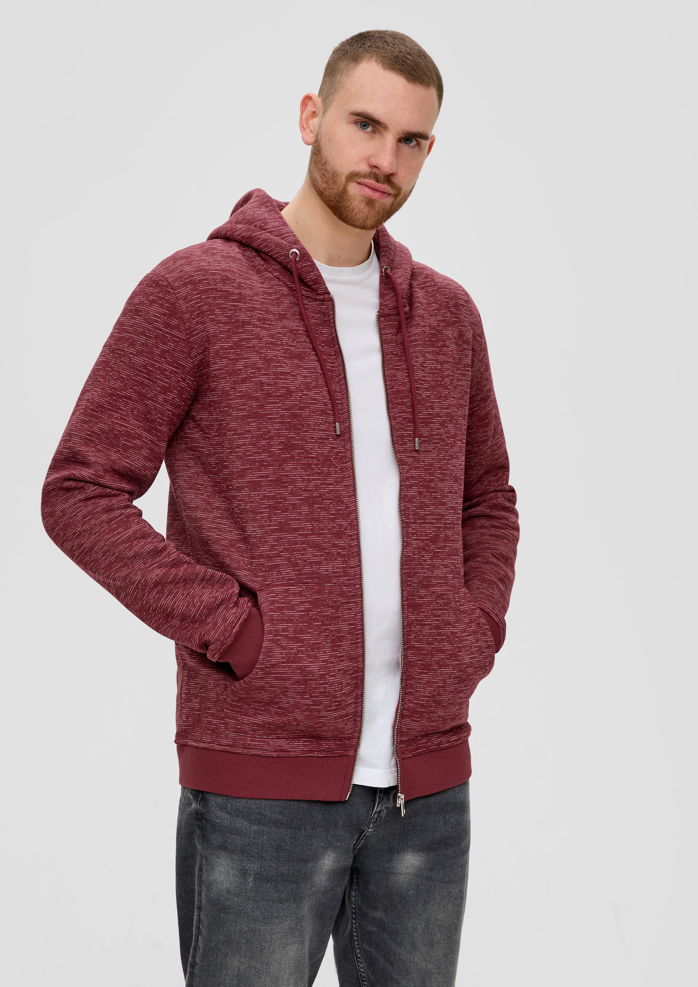 Weiche Sweatshirtjacke aus Baumwollmix  2143336-39D1