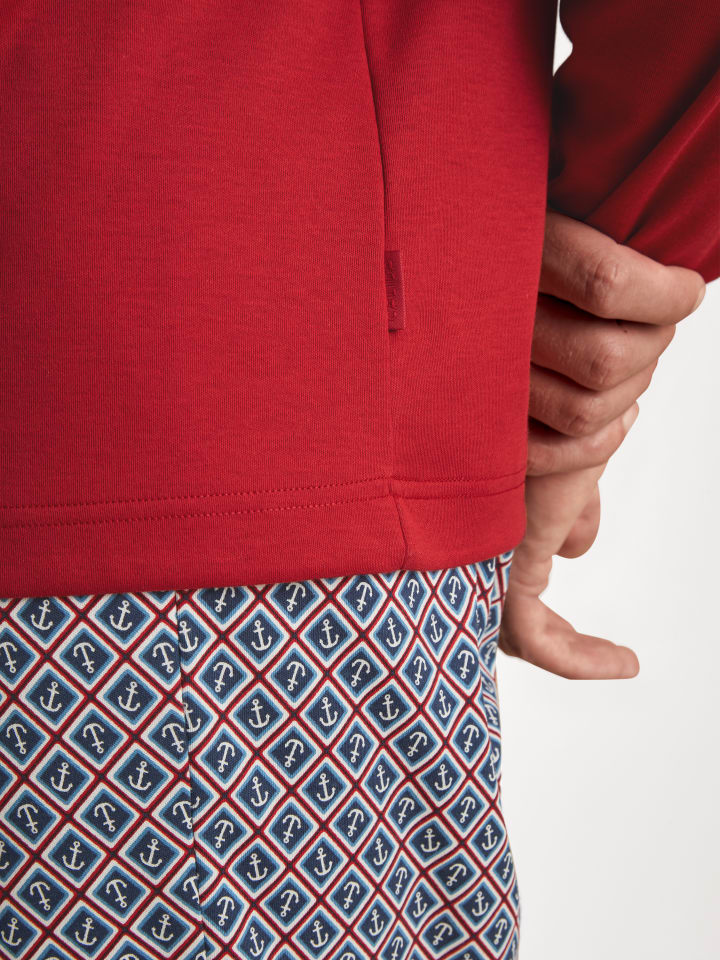 Calida Pyjama in amaranth günstig kaufen