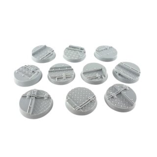 Bitspudlo - 32mm Round Industrial Bases (10)