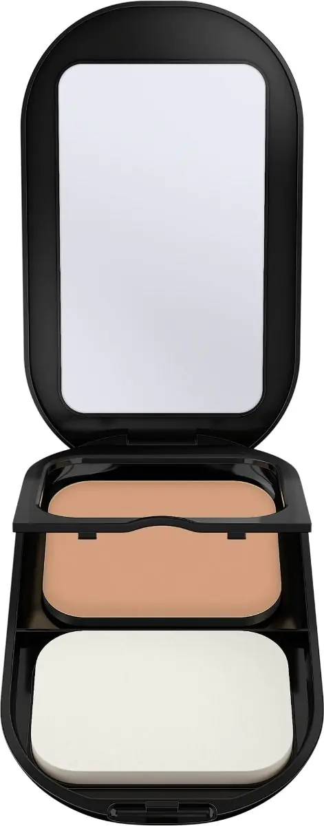 „Max Factor Facefinity Compact“ makiažo pagrindas, 040 kreminė dramblio kaulo spalvos, 10 g.