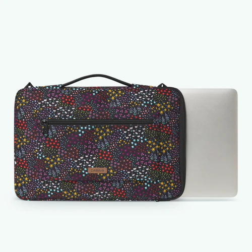 Castelldefels 13/14 inch black laptop sleeve