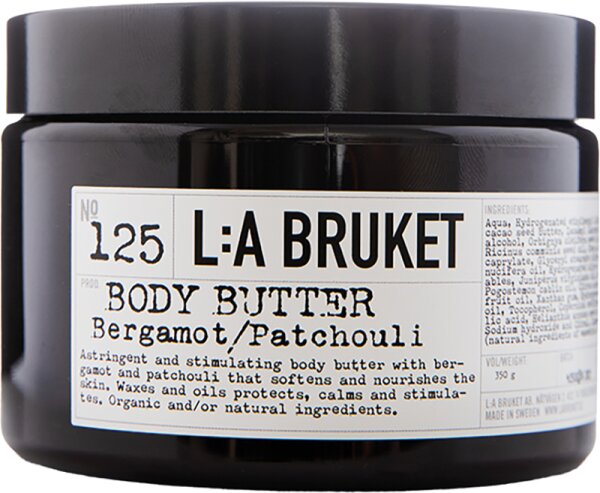 L:A Bruket No. 125 Body Butter Bergamot / Patchouli Körperbutter